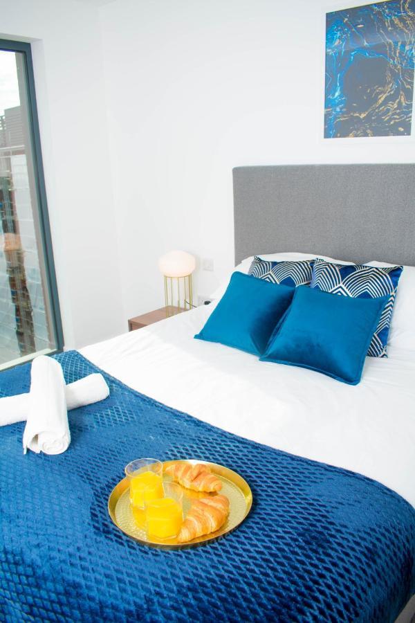 Exoticstay Apartments - Ultra Luxe Top Floor Suite - City Centre Apartment With Cube View - Smart 4K Tv With Ultrafast Wifi & Netflix Бірмінгем Екстер'єр фото